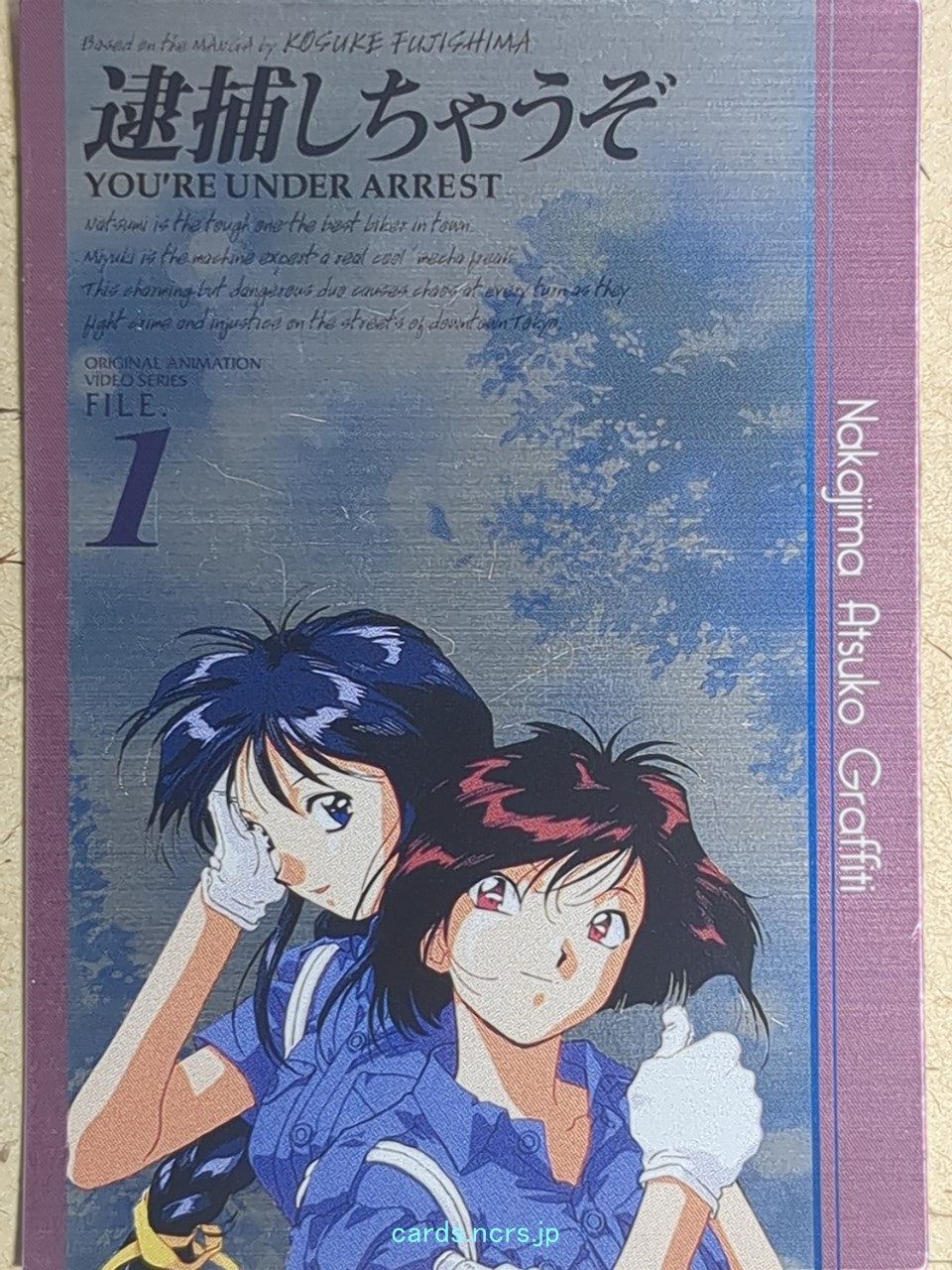 Collective Cards You're Under Arrest YUA-M-1 Foil Natsumi Tsujimoto Trading Card NM