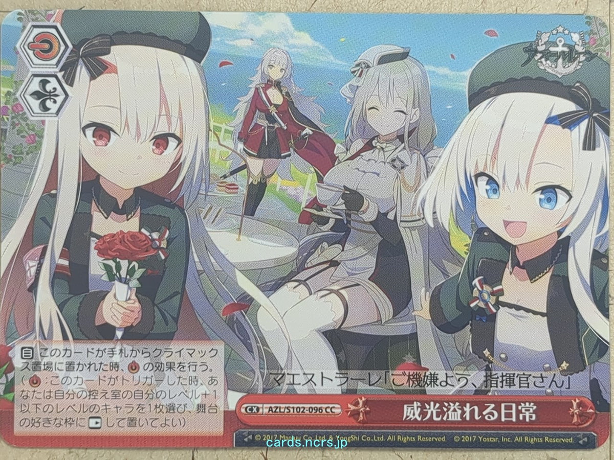 Weiss Schwarz Azur Lane AZL/S102-096CC CC Maestrale Trading Card NM