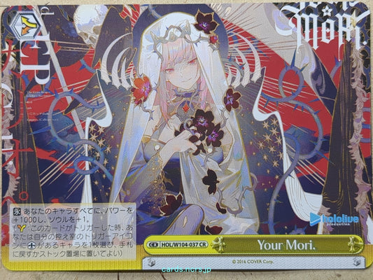 Weiss Schwarz Hololive Your Mori Trading Card HOL/W104-037CR