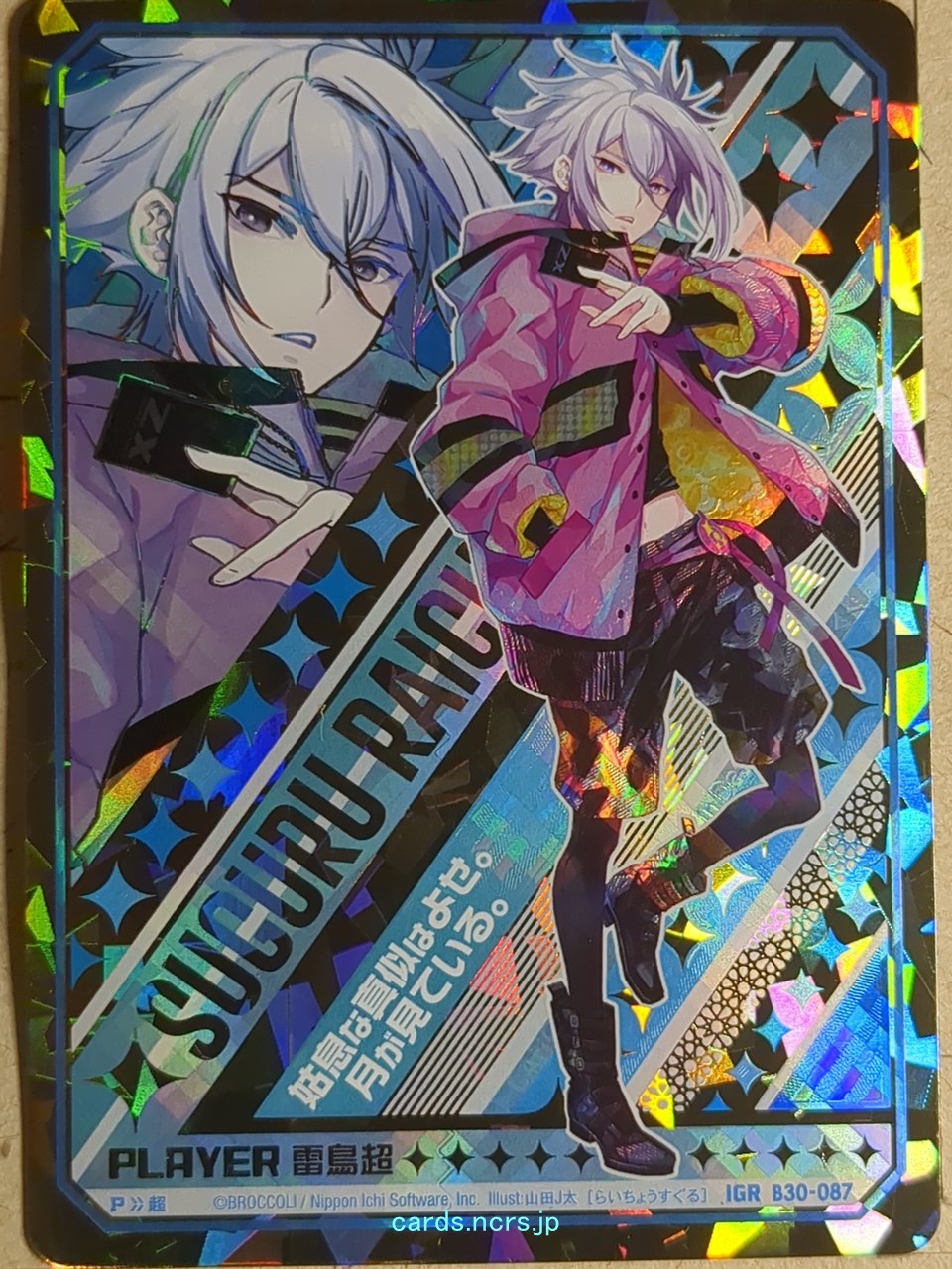 Z/X Zillions of Enemy X Z/X IGR-B30-087 IGR Suguru Raicho Trading Card NM