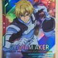 Gundam Arsenal Base Gundam GAB/AB02-080 M Graham Aker Trading Card NM