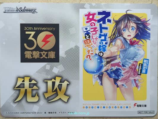 Weiss Schwarz And You Thought There Is Never a Girl Online? Gny/NFS-001 NFS Ako Tamaki Trading Card NM