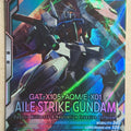 Gundam Arsenal Base Gundam GAB/LX01-033 M Aile Strike Gundam Trading Card NM