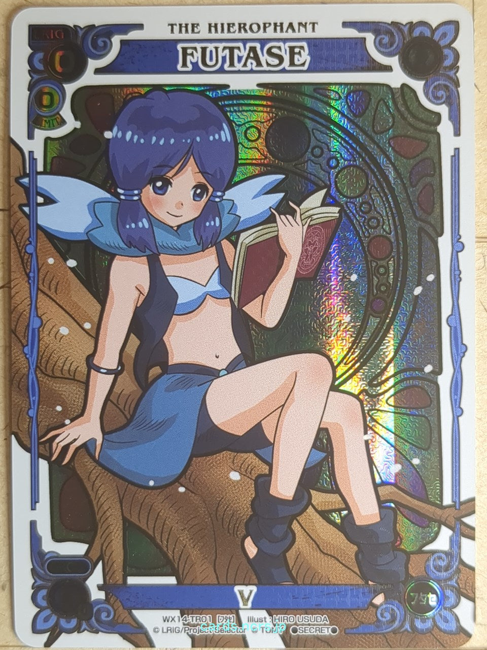 Wixoss W Wixoss WX14-TR01 Secret Trading Card NM