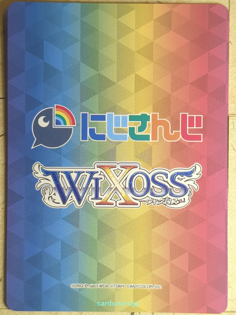 Wixoss W Nijisanji WXDi-CP01-TK03 L Trading Card NM