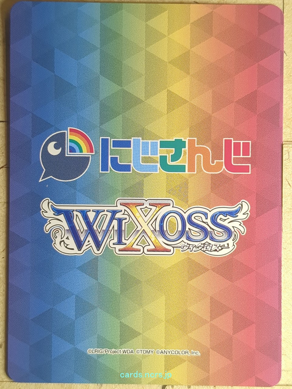 Wixoss W Nijisanji WXDi-CP01-TK01 L Trading Card NM