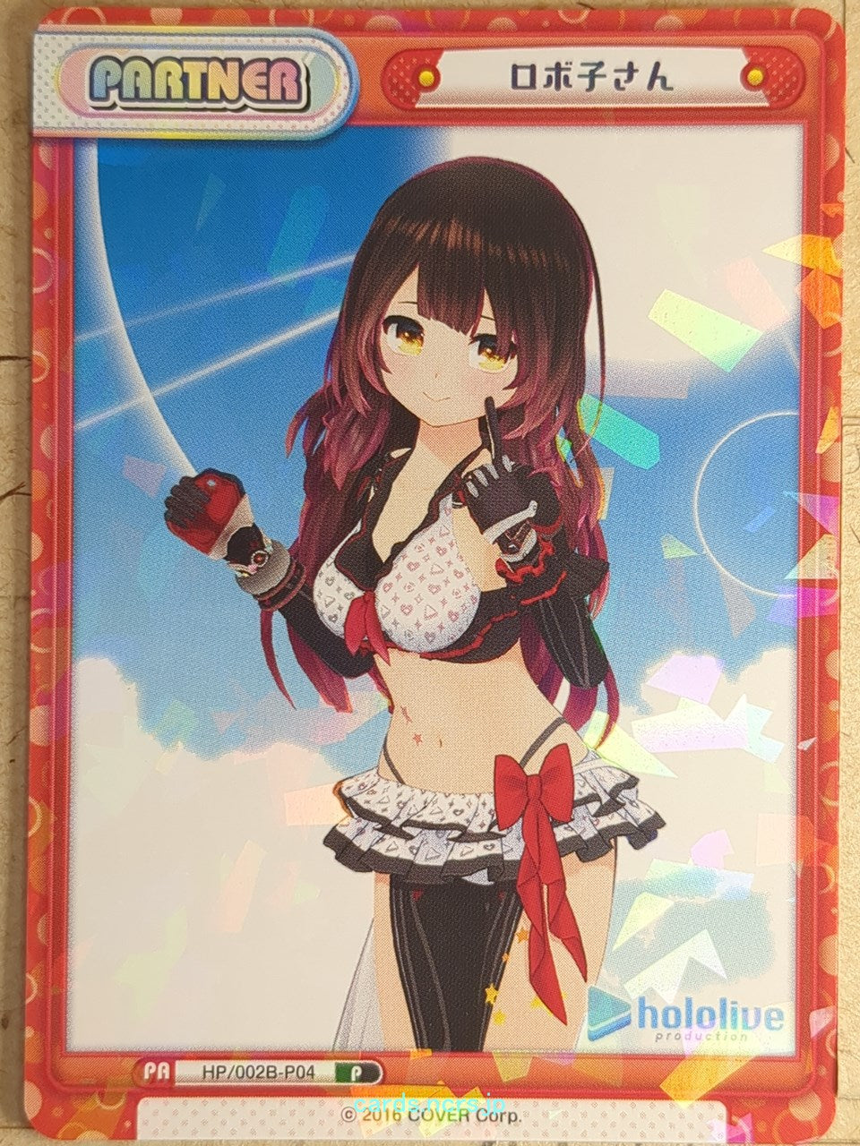 Re birth for you Hololive RE/HP/002B-P04 P Roboko-san Trading Card NM