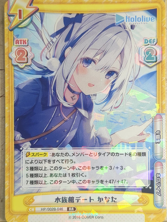 Re birth for you Hololive RE/HP/002B-046 RR Amane Kanata Trading Card NM