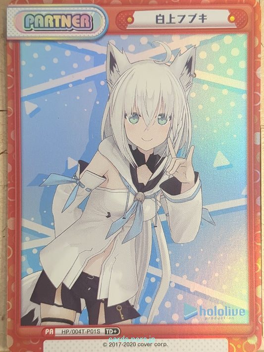 Re birth for you Hololive RE/HP/004T-P01S TD+ Shirakami Fubuki Trading Card NM