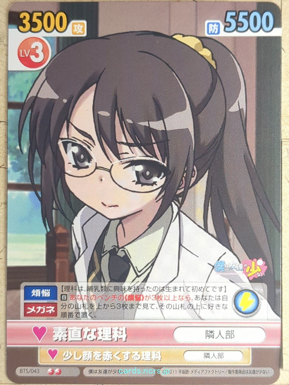 Victory Spark Haganai VS/BTS/043 2 Star Rika Shiguma Trading Card NM