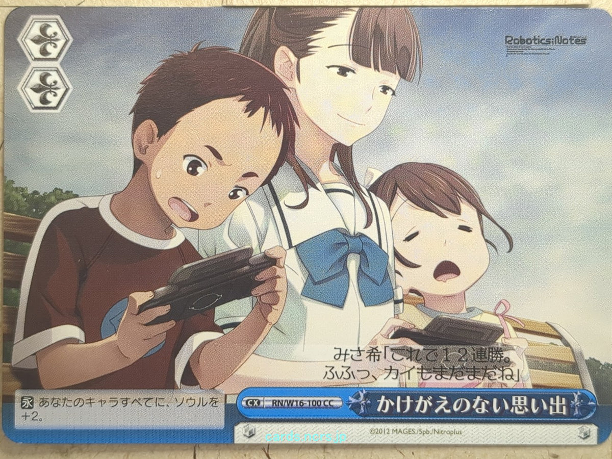 Weiss Schwarz Robotics;Notes RN/W16-100CC CC Trading Card NM