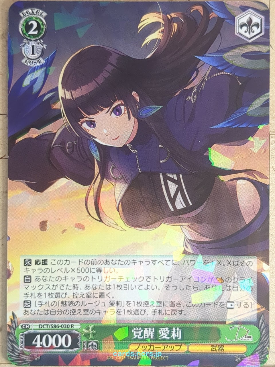 Weiss Schwarz D Cide Traumerei DCT/S86-030R R Eri Ibusaki Trading Card NM