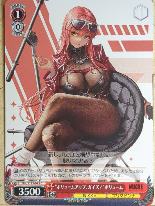 Weiss Schwarz NIKKE NIK/S117-075C C Volume Trading Card NM