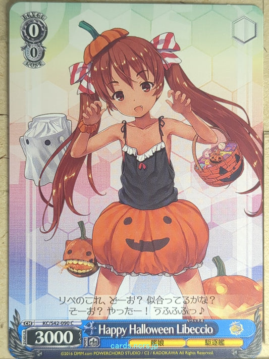 Weiss Schwarz KanColle KC/S42-090C C Libeccio Trading Card NM