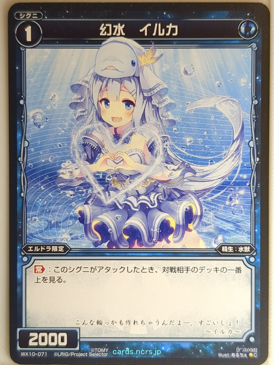 Wixoss Bk Wixoss WX10-071 C Iruka Trading Card NM