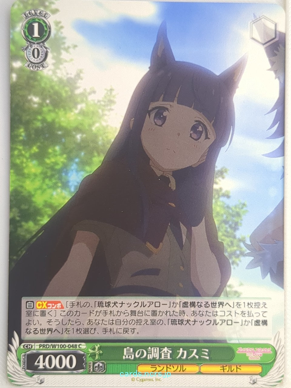 Weiss Schwarz Princess Connect PRD/W100-048C C Kasumi Trading Card NM