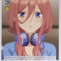 Weiss Schwarz The Quintessential Quintuplets 5HY/W83-131U U Miku Nakano Trading Card NM