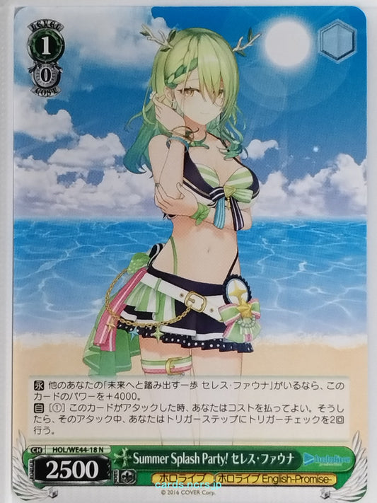 Weiss Schwarz Hololive HOL/WE44-18N N Ceres Fauna Trading Card NM