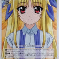 Weiss Schwarz Magical Girl Lyrical Nanoha ND/W67-009U U Fate T Harlaown Trading Card NM