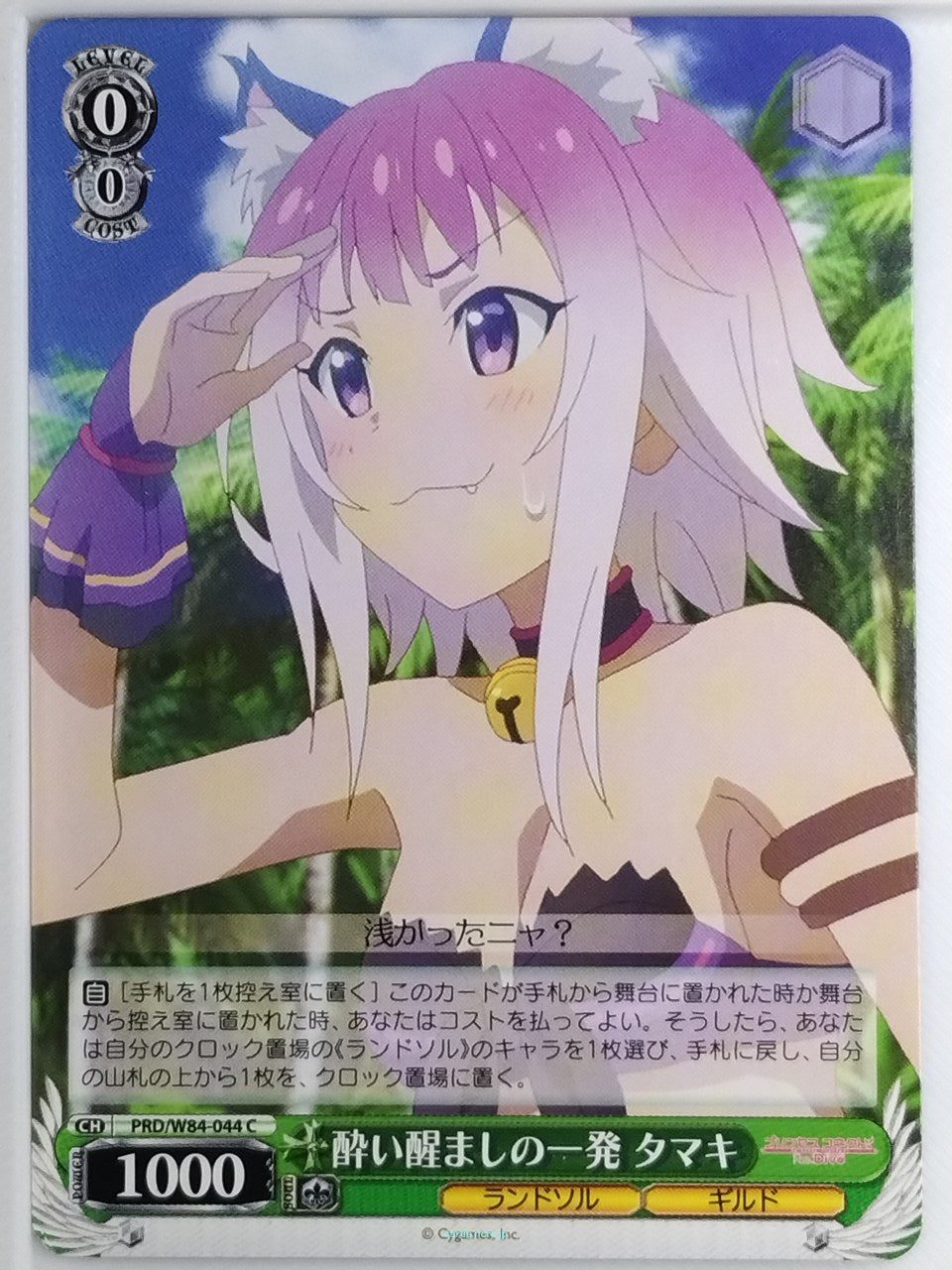 Weiss Schwarz Princess Connect PRD/W84-044C C Tamaki Trading Card NM