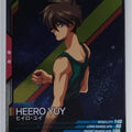 Gundam Arsenal Base Gundam GAB/UT02-057 R Heero Yuy Trading Card NM