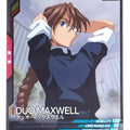 Gundam Arsenal Base Gundam GAB/UT03-052 C Duo Maxwell Trading Card EX