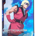 Gundam Arsenal Base Gundam GAB/AB02-064 C Quattro Bajeena Trading Card EX