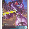 Gundam Arsenal Base Gundam GAB/AB03-010 C Dom Trading Card EX