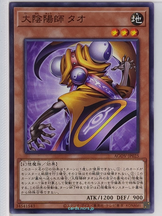 Yu-Gi-Oh! Yu-Gi-Oh! YGO/AGOV-JP025 N  Trading Card NM