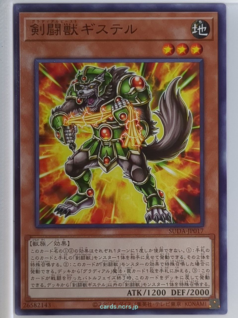 Yu-Gi-Oh! Yu-Gi-Oh! YGO/SUDA-JP017 N  Trading Card NM