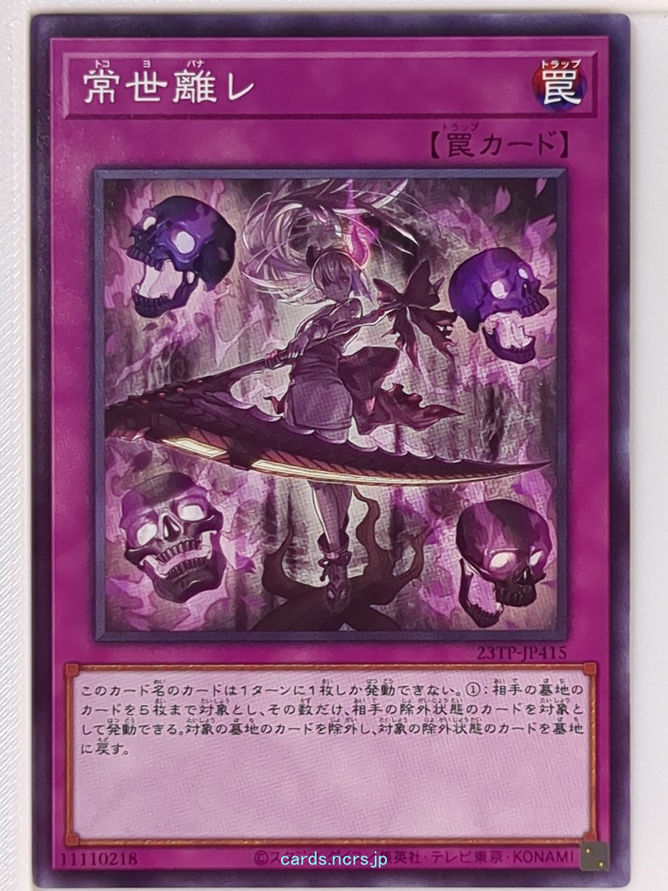 Yu-Gi-Oh! Yu-Gi-Oh! YGO/23TP-JP415 N  Trading Card NM