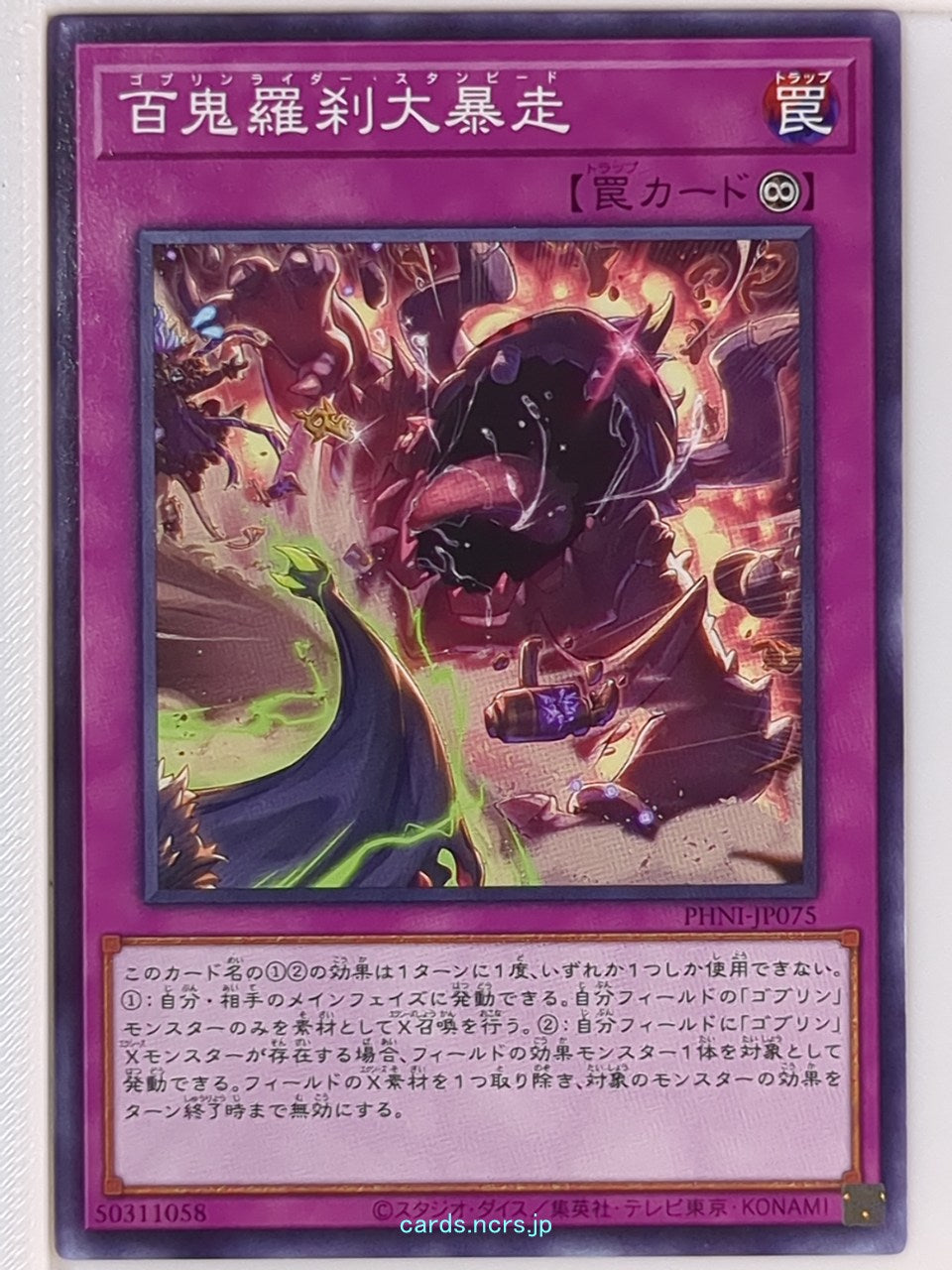 Yu-Gi-Oh! Yu-Gi-Oh! YGO/PHNI-JP075 N  Trading Card NM
