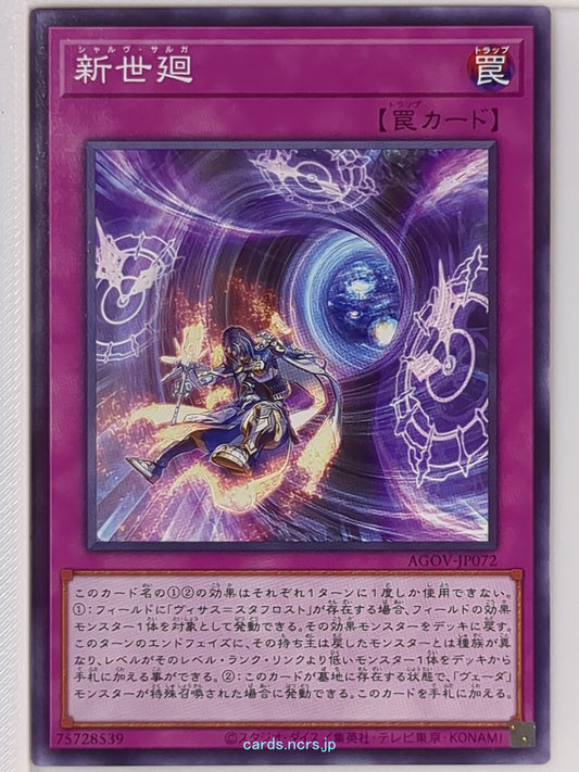 Yu-Gi-Oh! Yu-Gi-Oh! YGO/AGOV-JP072 N  Trading Card NM
