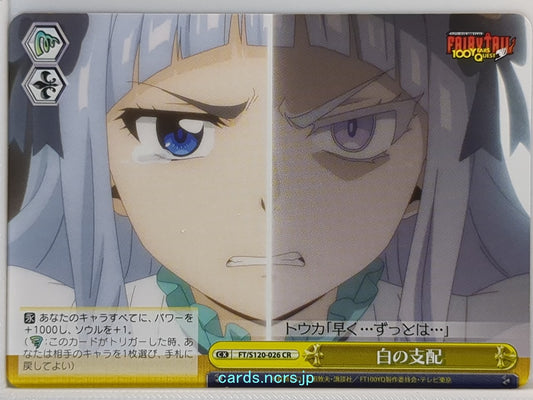 Weiss Schwarz Fairy Tail FT/S120-026CR CR  Trading Card NM