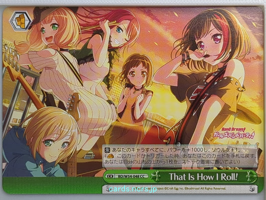 Weiss Schwarz BanG Dream! BD/W54-048CC CC  Trading Card NM
