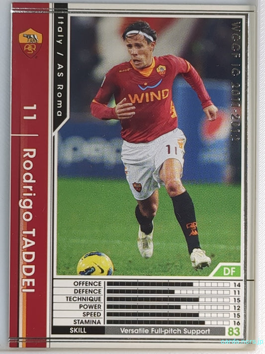 Panini WCCF Football WCCF/2011-2012-183/384 N Rodrigo Taddei Trading Card NM