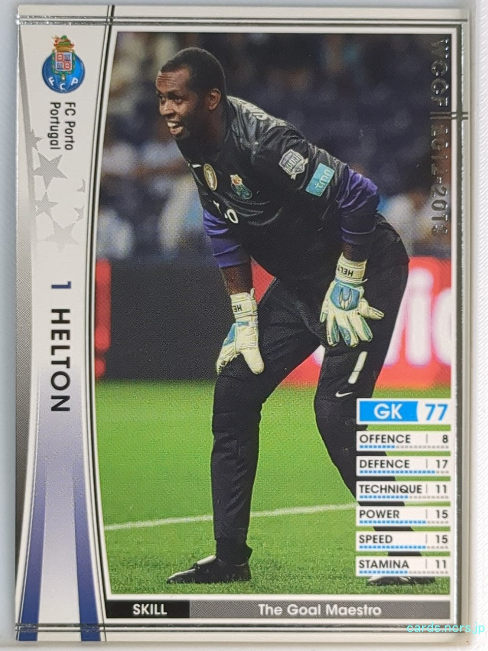 Panini WCCF Football WCCF/2012-2013-257/384 N HELTON Trading Card EX