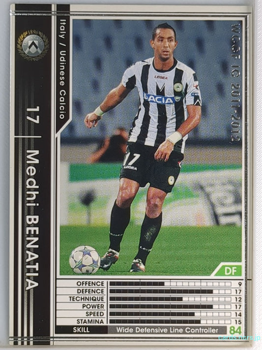 Panini WCCF Football WCCF/2011-2012-244/384 N Medhi BENATIA Trading Card NM
