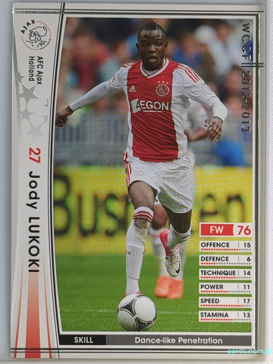 Panini WCCF Football WCCF/2012-2013-158/384 N Jody LUKOKI Trading Card NM