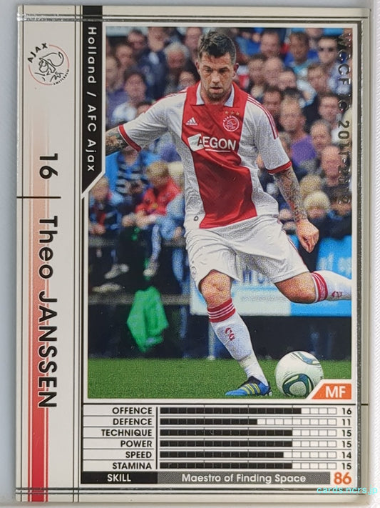 Panini WCCF Football WCCF/2011-2012-155/384 N Theo JANSSEN Trading Card NM
