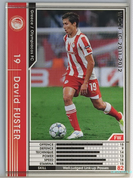 Panini WCCF Football WCCF/2011-2012-142/384 N David FUSTER Trading Card NM