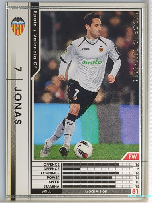 Panini WCCF Football WCCF/2011-2012-350/384 N Jonas Trading Card NM