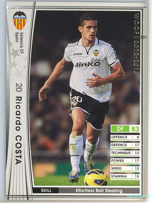 Panini WCCF Football WCCF/2012-2013-371/384 N Ricardo COSTA Trading Card NM