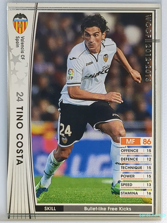 Panini WCCF Football WCCF/2012-2013-379/384 N Tino Costa Trading Card NM