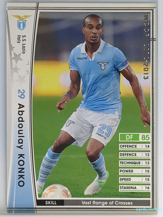 Panini WCCF Football WCCF/2012-2013-229/384 N Abdoulay Konko Trading Card NM