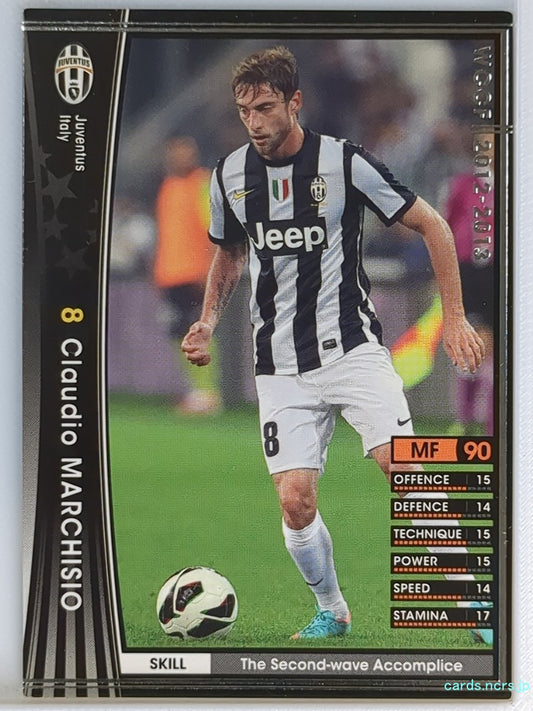 Panini WCCF Football WCCF/2012-2013-217/384 N Claudio MARCHISIO Trading Card NM