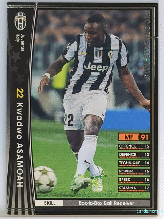 Panini WCCF Football WCCF/2012-2013-216/384 N Kwadwo ASAMOAH Trading Card NM