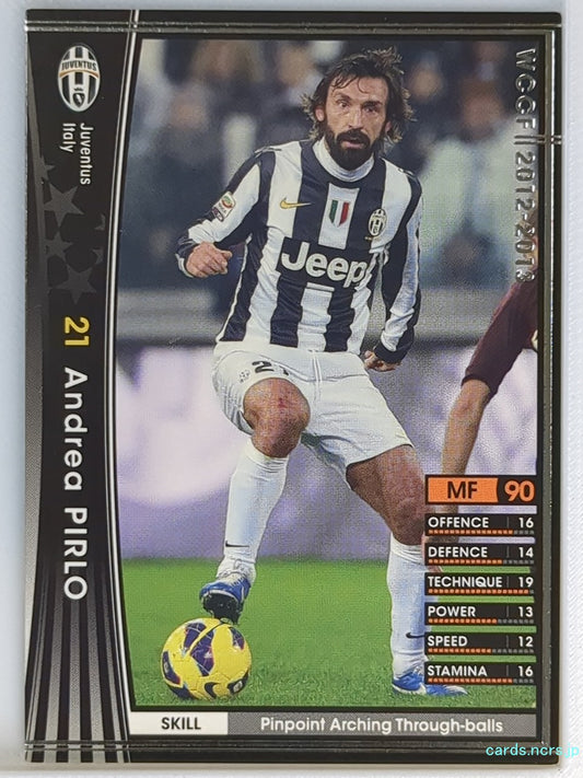Panini WCCF Football WCCF/2012-2013-218/384 N Andrea PIRLO Trading Card NM
