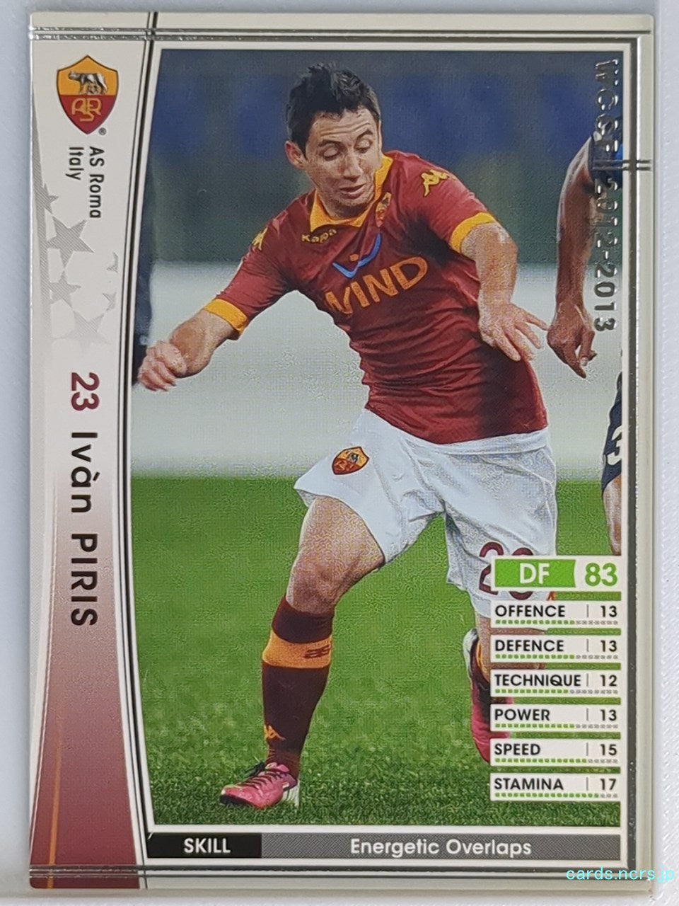 Panini WCCF Football WCCF/2012-2013-182/384 N Ivan PIRIS Trading Card EX