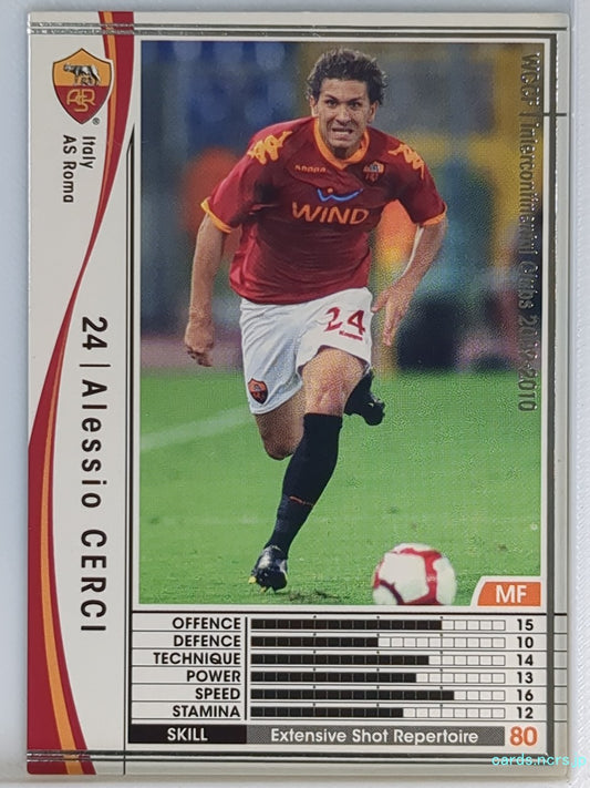 Panini WCCF Football WCCF/2009-2010-233/384 N Alessio Cerci Trading Card EX